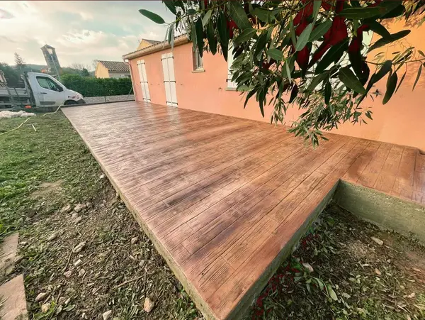 Terrasse - Effet parquet